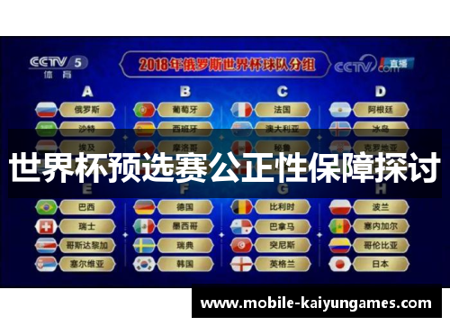 世界杯预选赛公正性保障探讨