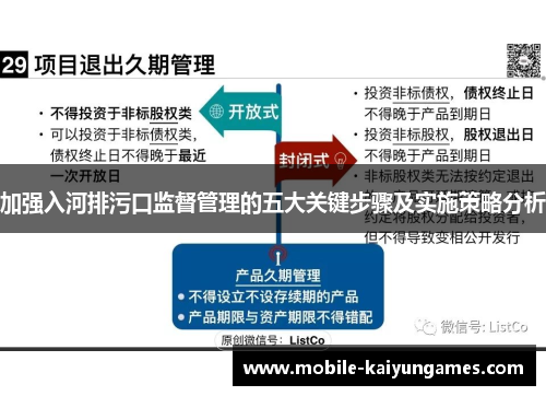 加强入河排污口监督管理的五大关键步骤及实施策略分析