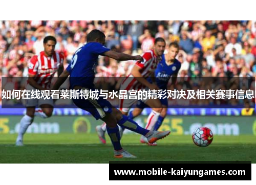 如何在线观看莱斯特城与水晶宫的精彩对决及相关赛事信息