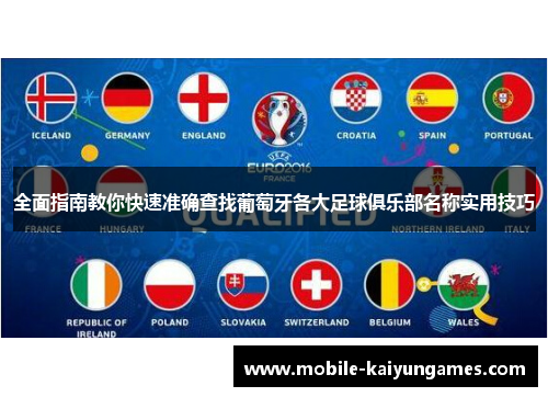 全面指南教你快速准确查找葡萄牙各大足球俱乐部名称实用技巧